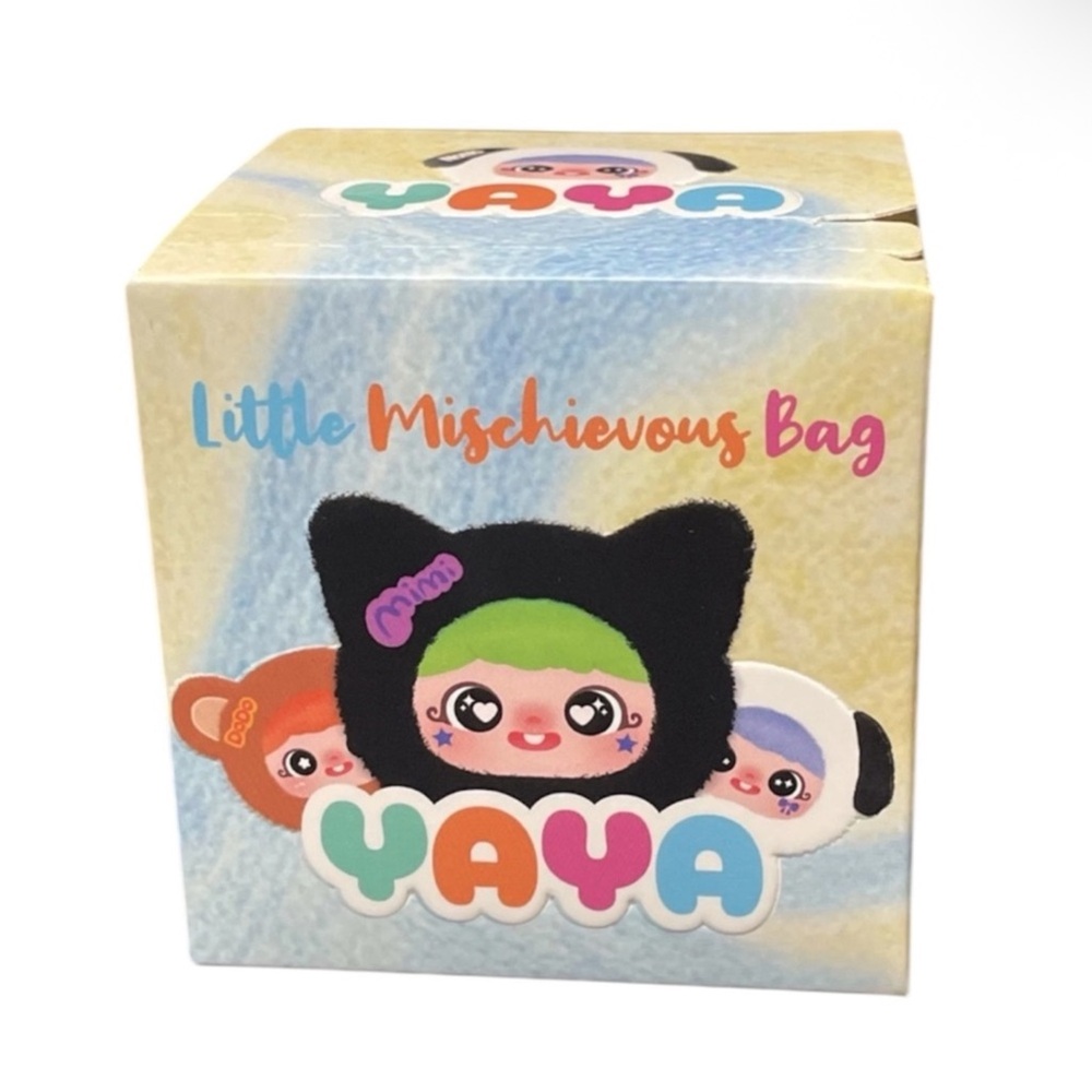 Verified Little Mischievous Bag Yaya - Gray and Green Stuffed Animal - Picture 7 of 8